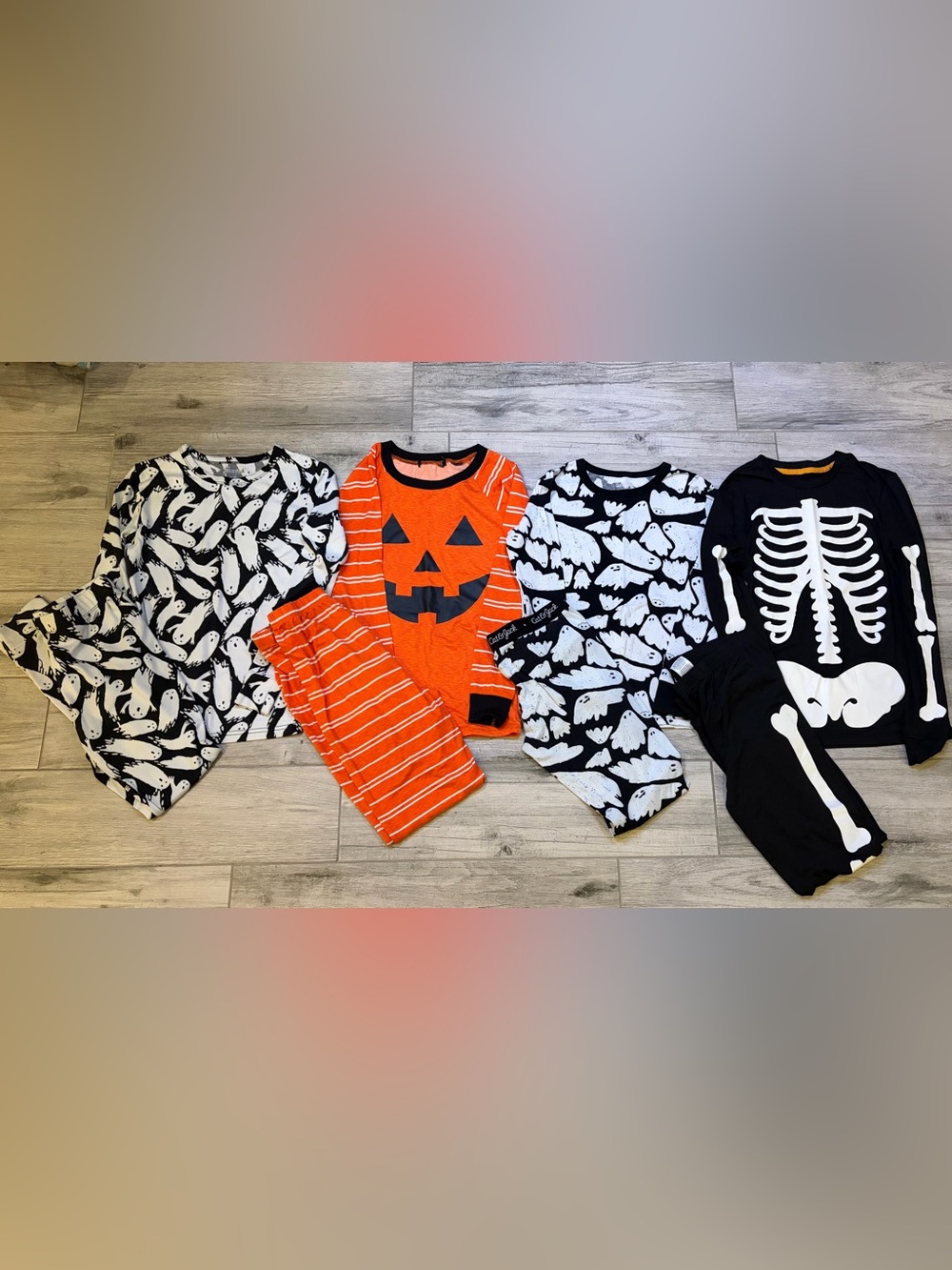 Halloween pajama lot, size 12